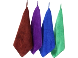 Panos De Limpeza Multiuso, Macios E Absorventes, Ideais Para Cozinha, Fáceis Limpar Laváveis, 30x30cm, Conjunto Com 4 Vayotoy