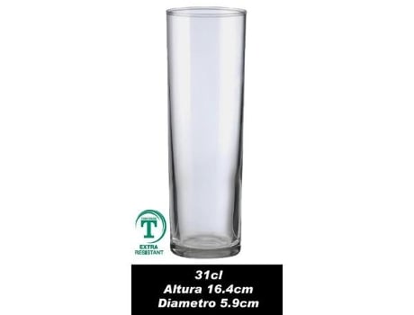 Vasos tuvo 31 cl tensionado caja 24