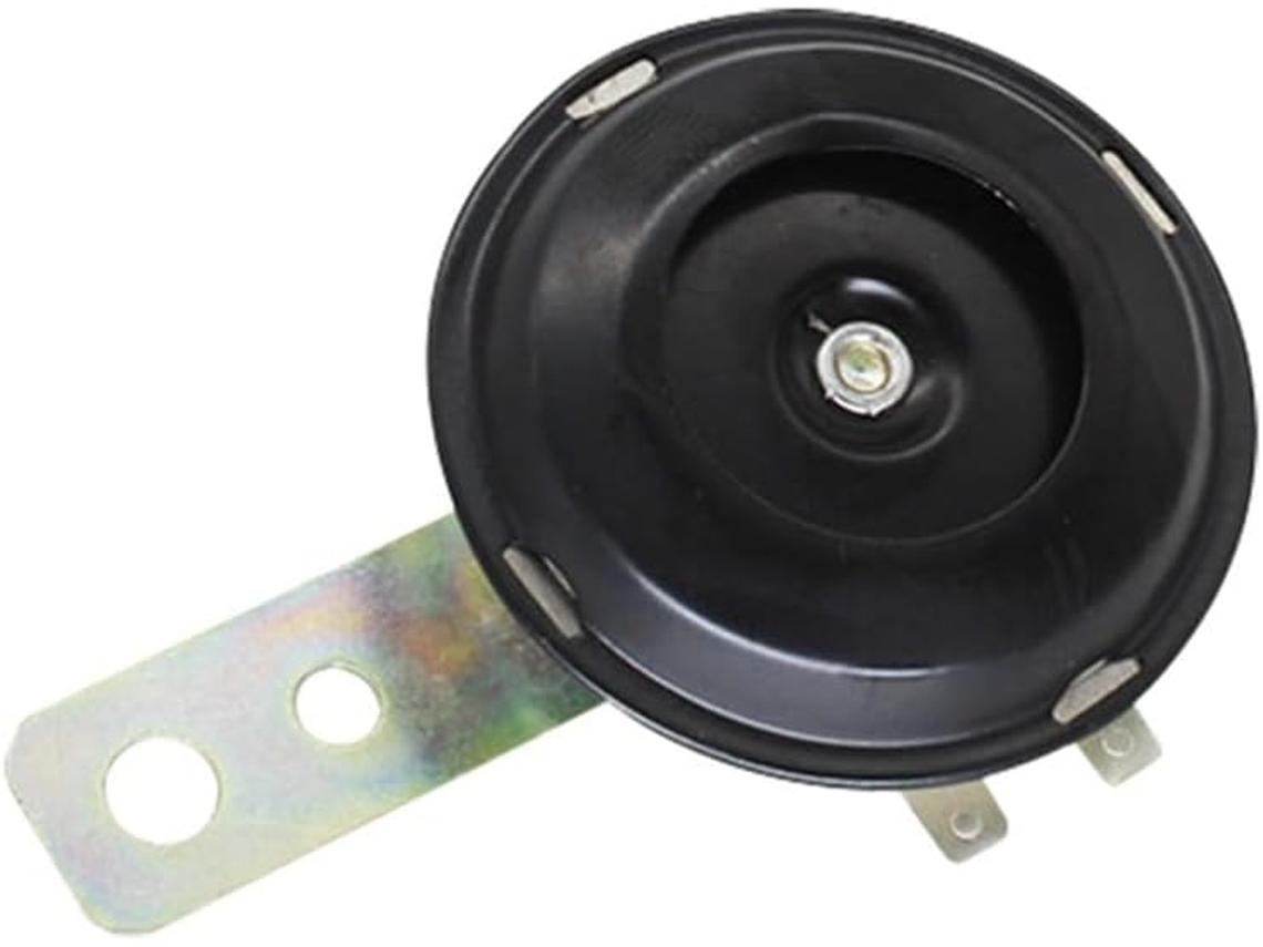 Haut-parleur Radio Haut-parleurs Ronds En Metal Pour Moto, 1 Piece, Kit De Klaxon 12v, Accessoires Universels