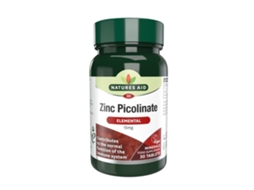 Natures Aid Zinc Picolinate 15mg Elemental 30's