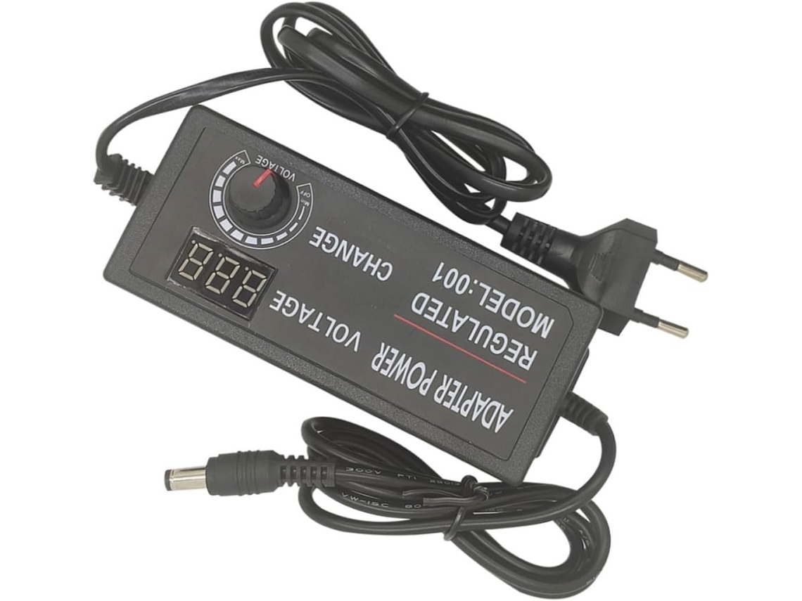 Fonte De Alimentação Digital Gatuida 72w 9-24v Com Visor Digital E Controle.