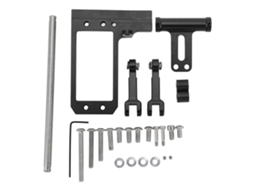 Kit De Virabrequim De Servo Rc Com Sistema Hidráulico Em Alumínio Para Carros Vp F10 1/10 Preto