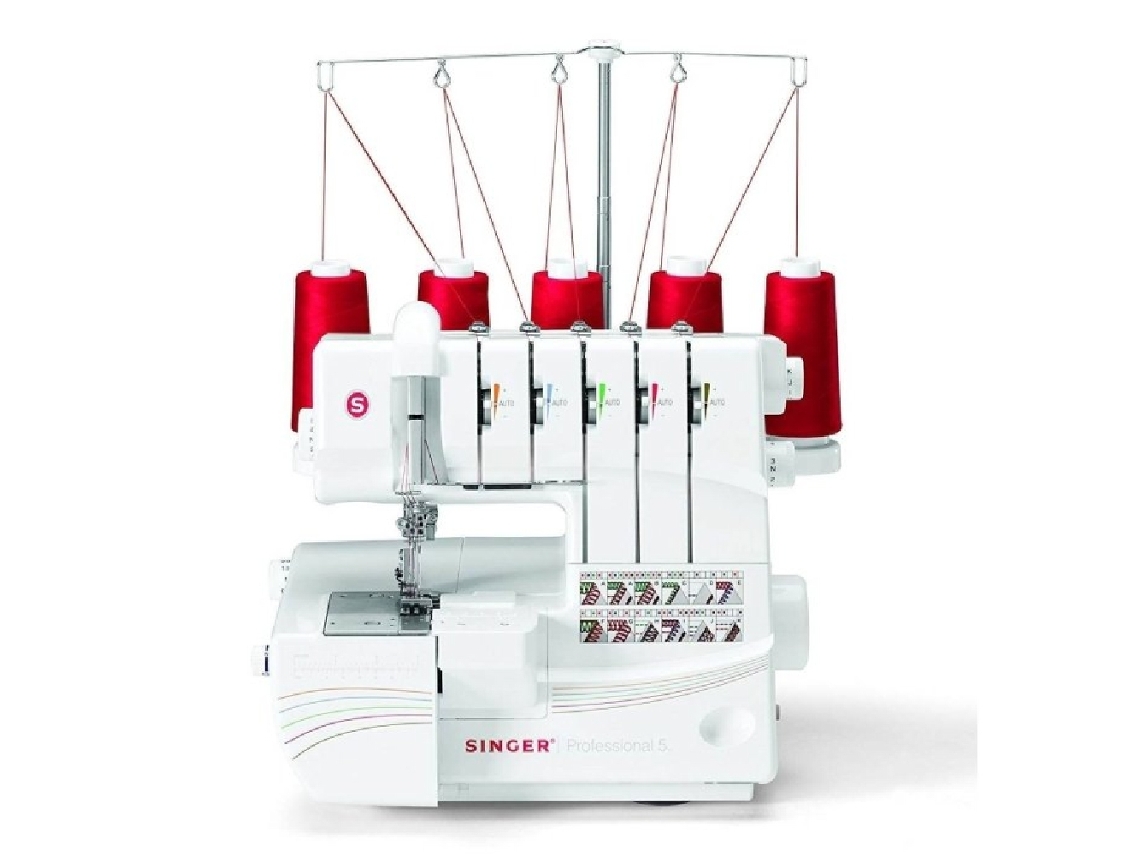 Máquina de Costura de Cobertura Profissional SINGER 14t968dc 5