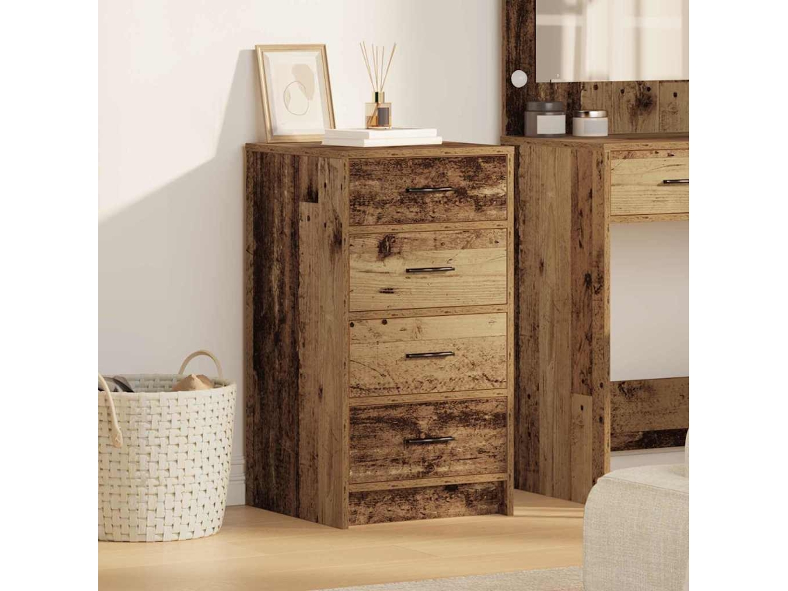 Vidaxl Buffet Madeira Antiga 40 X 41 X 75 Cm Derivados De Madeira