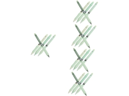 Doitool Conjunto De 5 Canetas Gel Apagáveis Pequenas Para Escola,