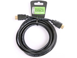 Cabo HDMI OMEGA (5 m - Preto)