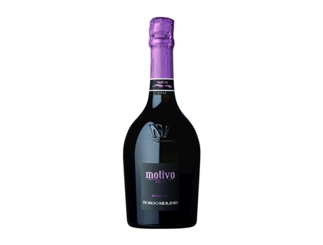Espumante rosé BORGO MOLINO Motivo Spumante Rosé Extra Dry Extra Seco Marca Trevigiana Garrafa Magnum (1.5 L - 1 Unidade)