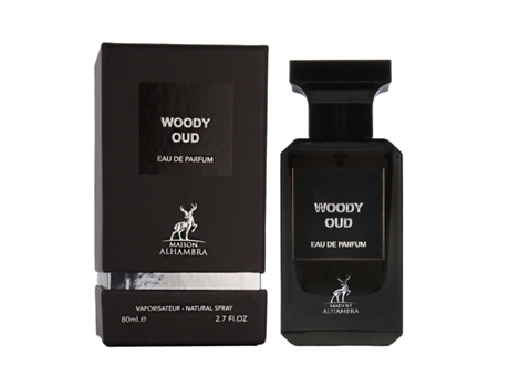 Perfume Unissexo MAISON ALHAMBRA Woody Oud Edp 80 Ml