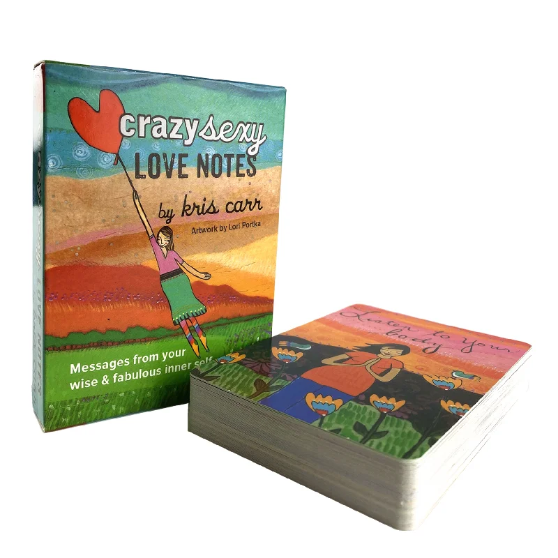 Jogo De Tabuleiro De Tarô Com Cartas Oráculo "crazy Sexy Love Notes", Ideal Para Festas E Adivinhações, Uma Ótima Opção Para Presente.
