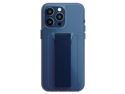 Capa Ultramarino Profundo para iPhone 15 Pro Max UNIQ Pele Sintética Azul