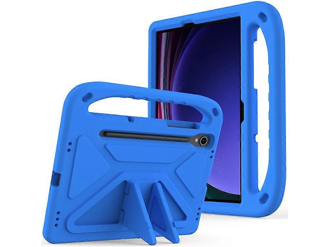 Capa Para Tablet Samsung Galaxy Tab S9 Fe Com Suporte Integrado E Alça De Mão.
