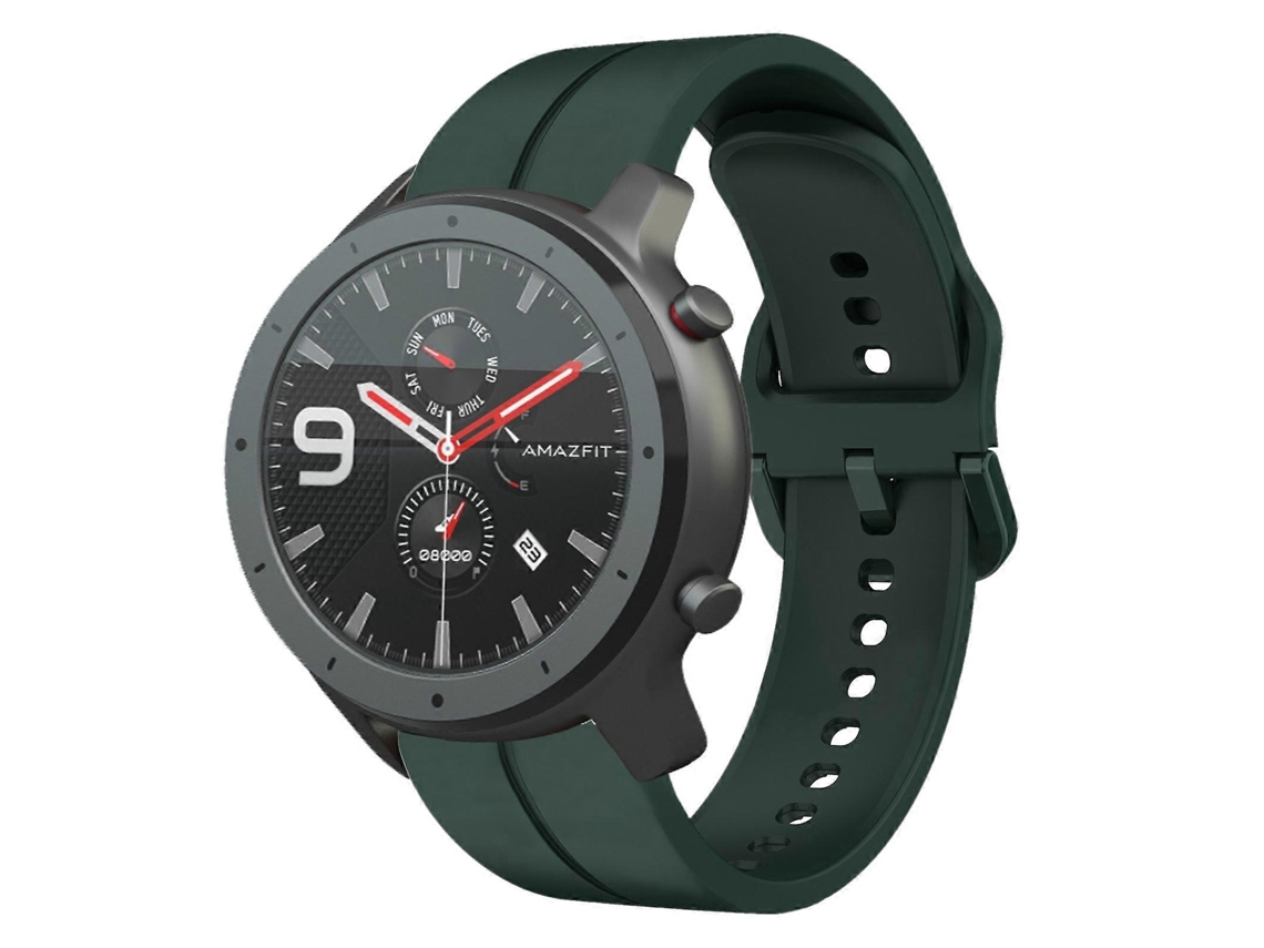 Pulseira De Silicone Com Laço De 47 Mm E 22 Mm Para Amazfit Gtr