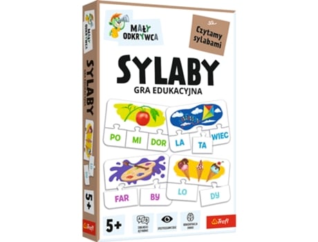 Jogo Sílabas / Pequeno Explorador Trefl 02813 Trefl Gry