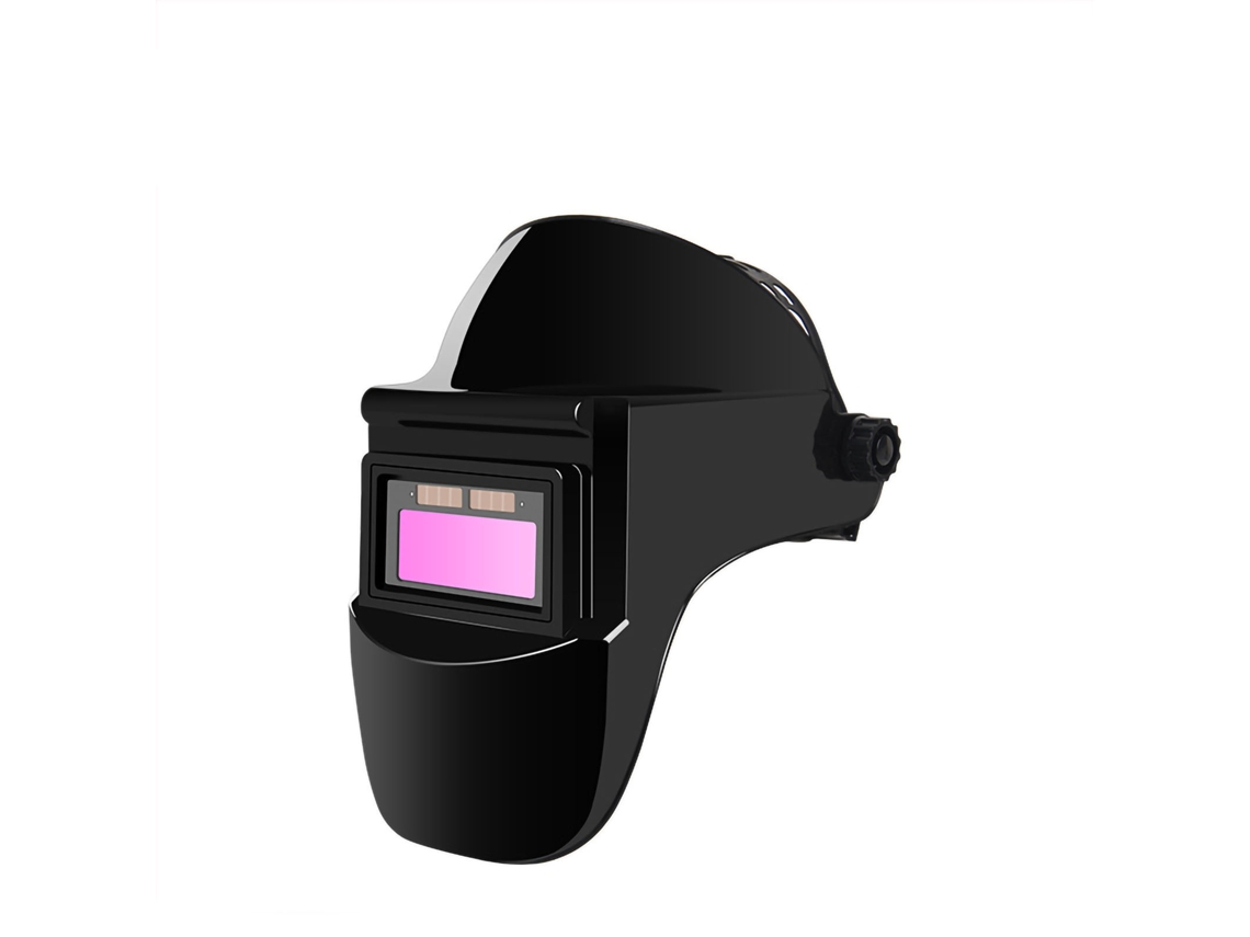 Casco De Soldadura Ajustable Ligero Solar Com Escuridão Automática Para Soldador De Arco Argônio Cabeça Confortável