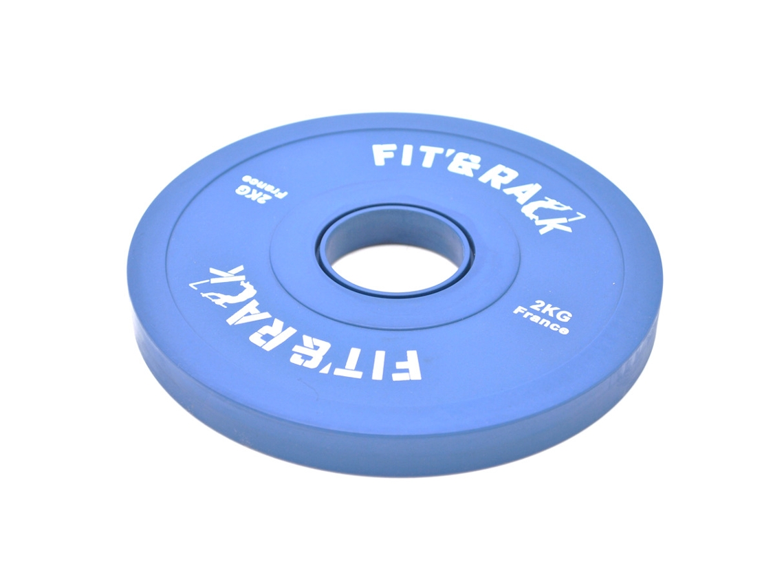 Discos de Musculação Fracionais FIT & RACK Multicor