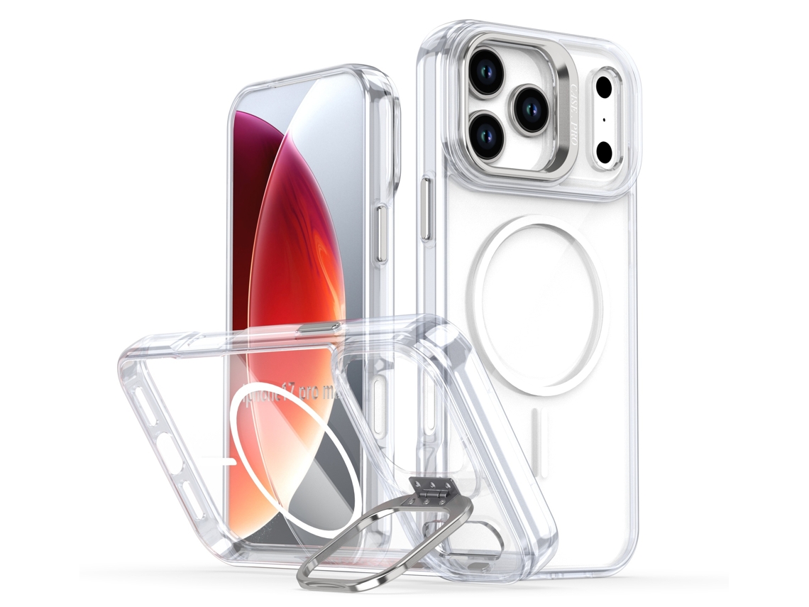 Capa Magnética Para Celular Em Cores Vibrantescapa Branca Translúcida suporte Para Lente Magnético - Iphone 14