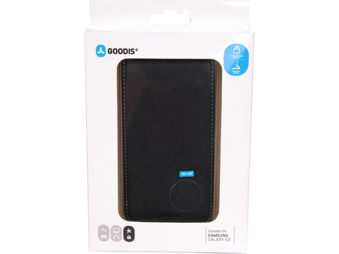 Capa GOODIS Flipstand para Galaxy S3 preto