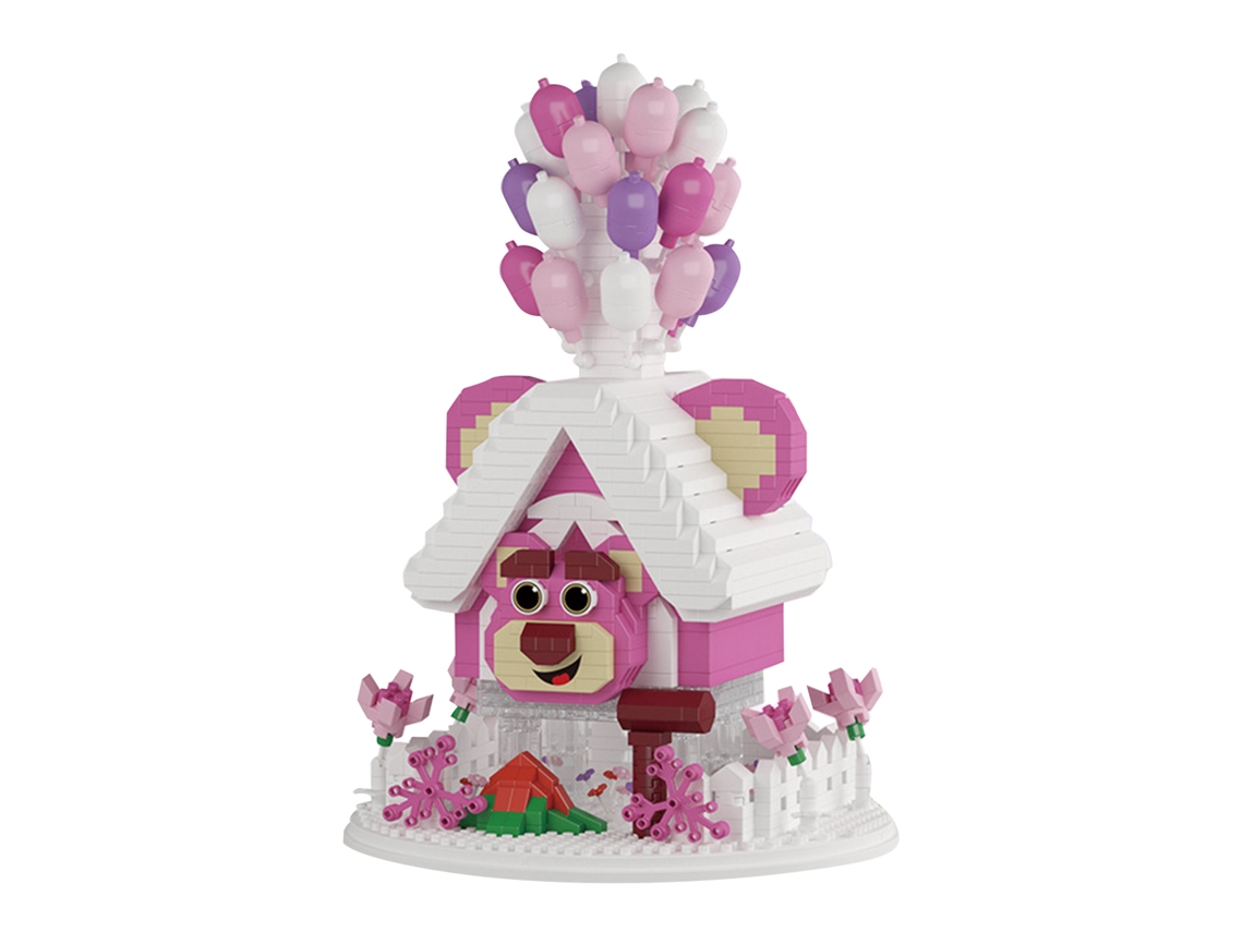 Brinquedo Montar Mini Blocos Casa Balão 3999 Peças Tipo 1