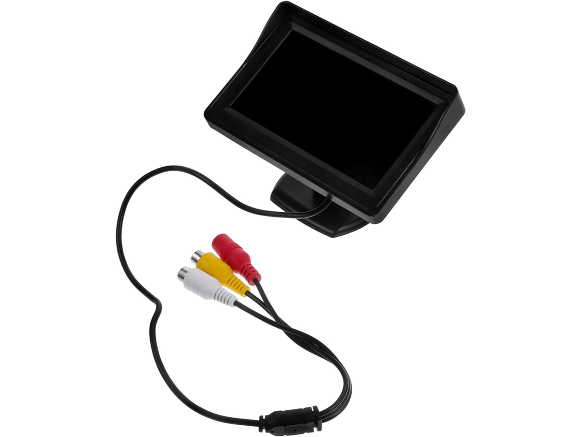 Monitor De 4,3 Polegadas Para Câmera De Ré Veicular, Para Maior Segurança Ao Dirigir.