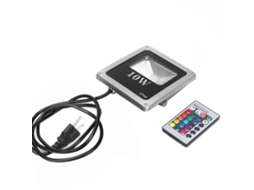 2026 lâmpada de Inundação Led Rgb de 10w Impermeável para Jardim, Pátio e Gramado Ao Ar Livre