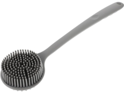 Escova De Banho Silicone Com Cabo Longo Gatuida Data Para Massagem Corporal E Esfoliação Suave Em Casa, Escova Corporal