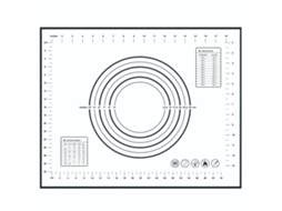 Tapete de Silicone Antiaderrapante para Cozinhar Preto 40X50Cm NEVEANCE