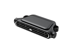 Laxiscreed Ventilador De Carro Sem Hélice Com Usb Para Resfriar Assento Traseiro