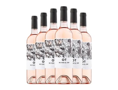 Vinho rosé VINS EL CEP Vins El Cep. OT Rosé Penedès Jovem (0.75 L - 6 Unidades)