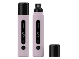 Lixa Elétrica para Unhas de Cão, Corta unhas Recarregável, com Luz Led, 5 Velocidades e Capa Protetora Contra o Pó Rosa HEXINYIGJLY