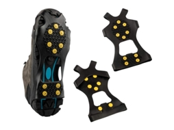 Grip para Neve e Gelo YURU, 10 Pontes, Borracha Elástica, Antiderrapante, Tamanho M, 36-41