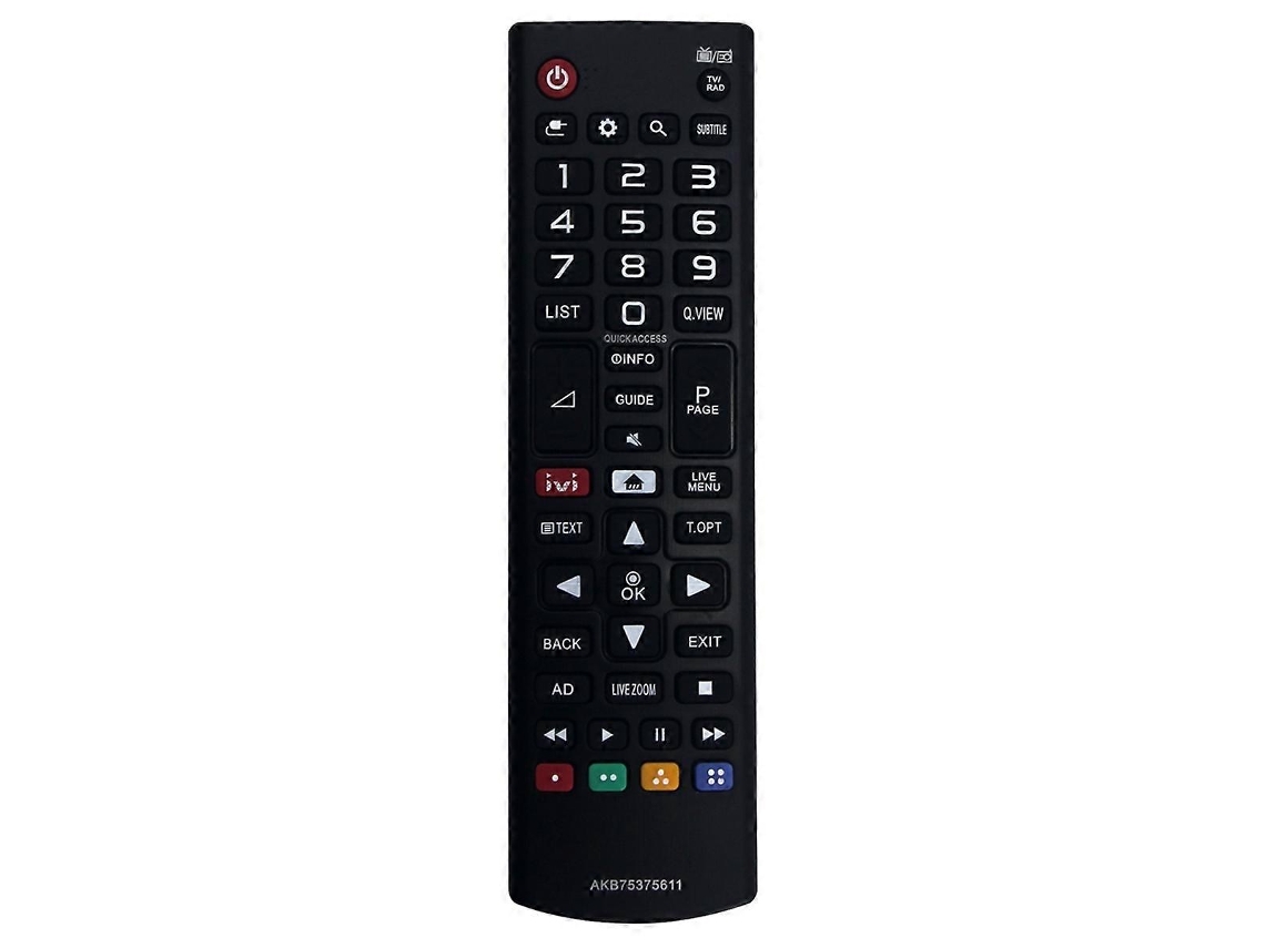 Controle Remoto Substituto Compatível Com Akb75375611 Tvs Lg 32lk615bplb 32lk6190pla 43lk5910plc 43lk5990ple 43lk600