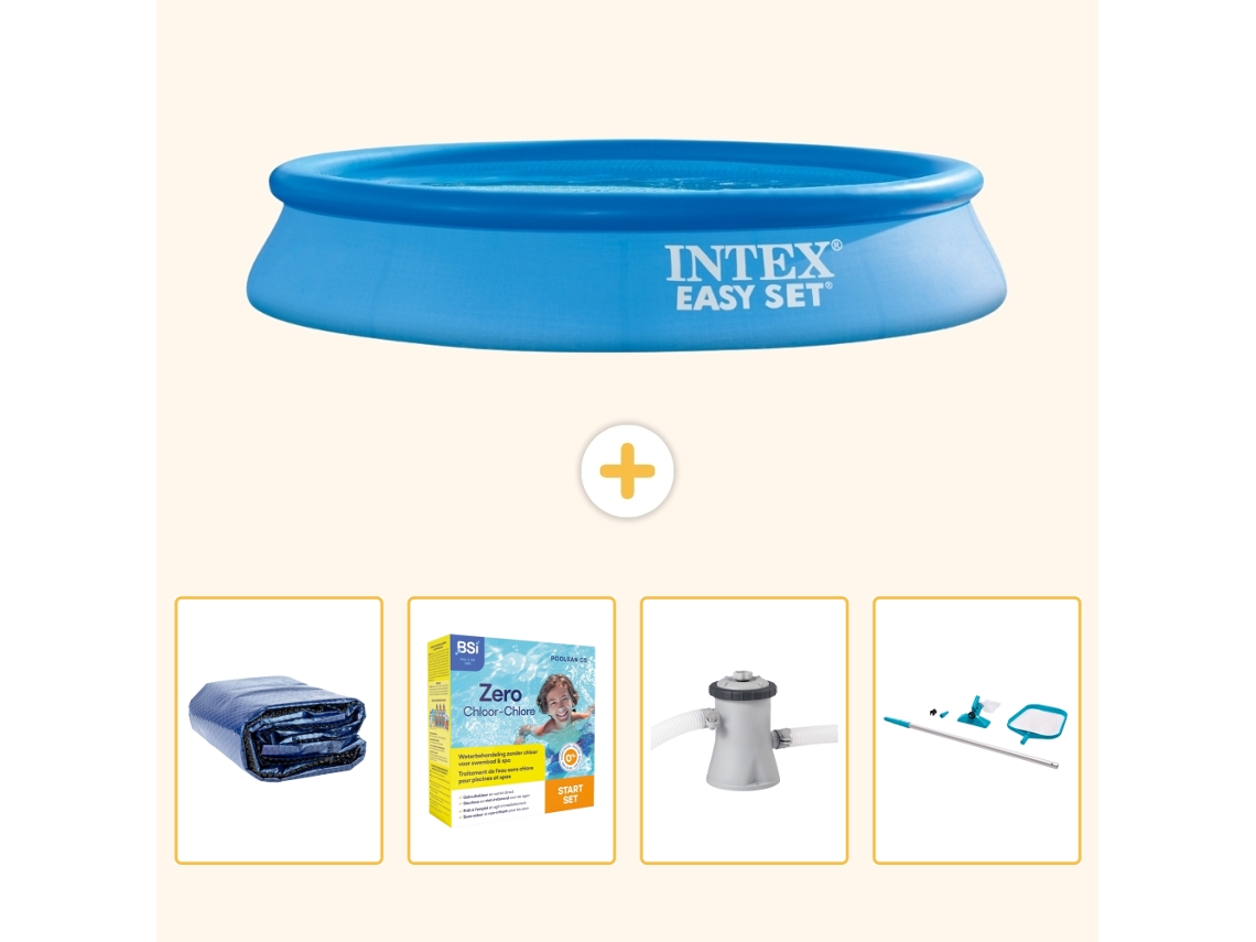 Intex Piscina Easy Set Redonda - 305x61 Cm - 5-peças Scb14