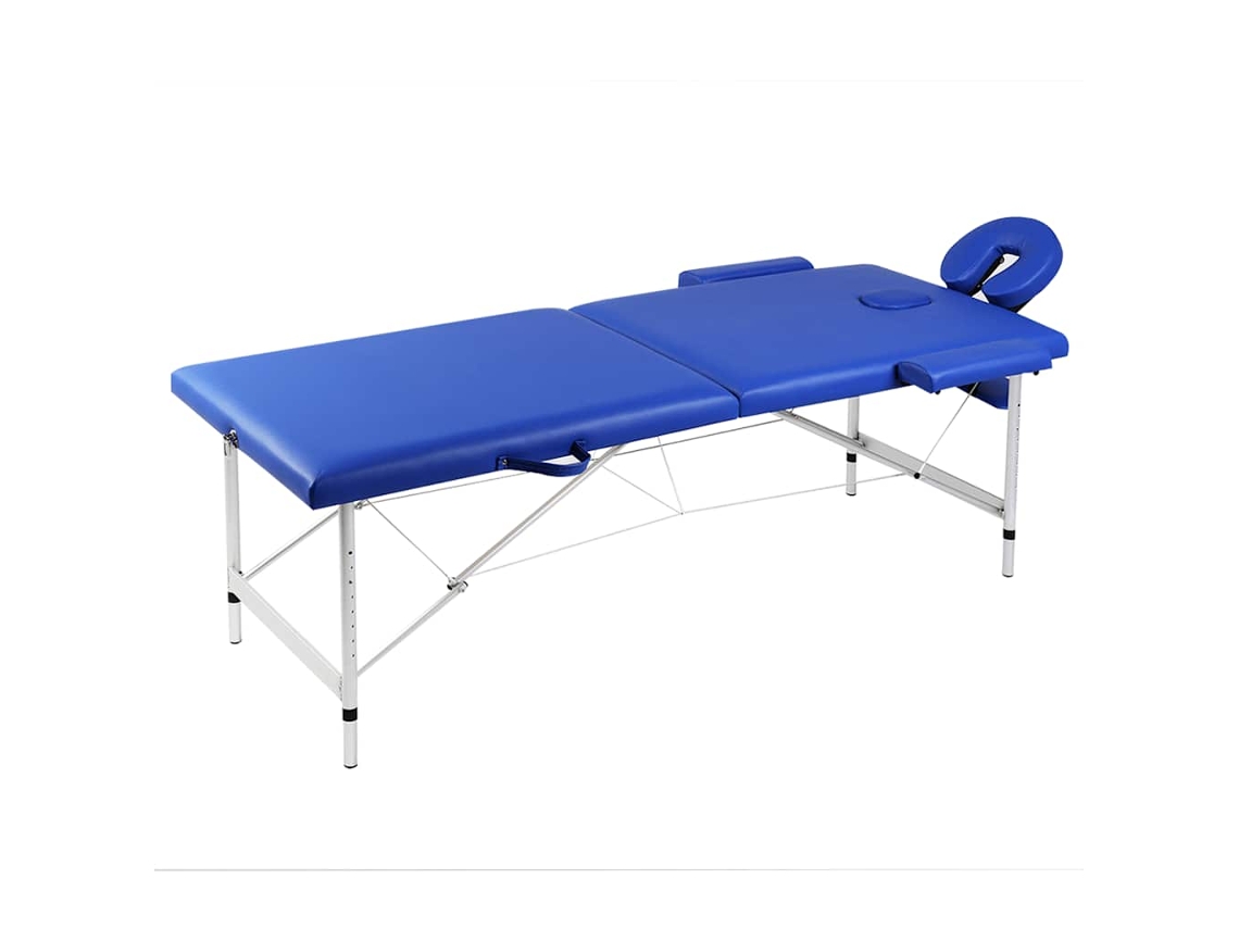 Massage Table, Massage Tables Vidaxl Azul Pvc