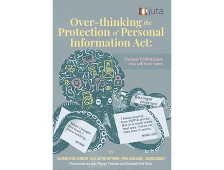 Livro Over-thinking the Protection of Personal Information Act de Elizabeth De Stadler, Ilze Luttig Hattingh et al. (Inglês)