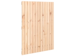 Wall Headboard, Wall Headboards Vidaxl Marrom Madeira De Pinho (82.5 X 110 Cm)