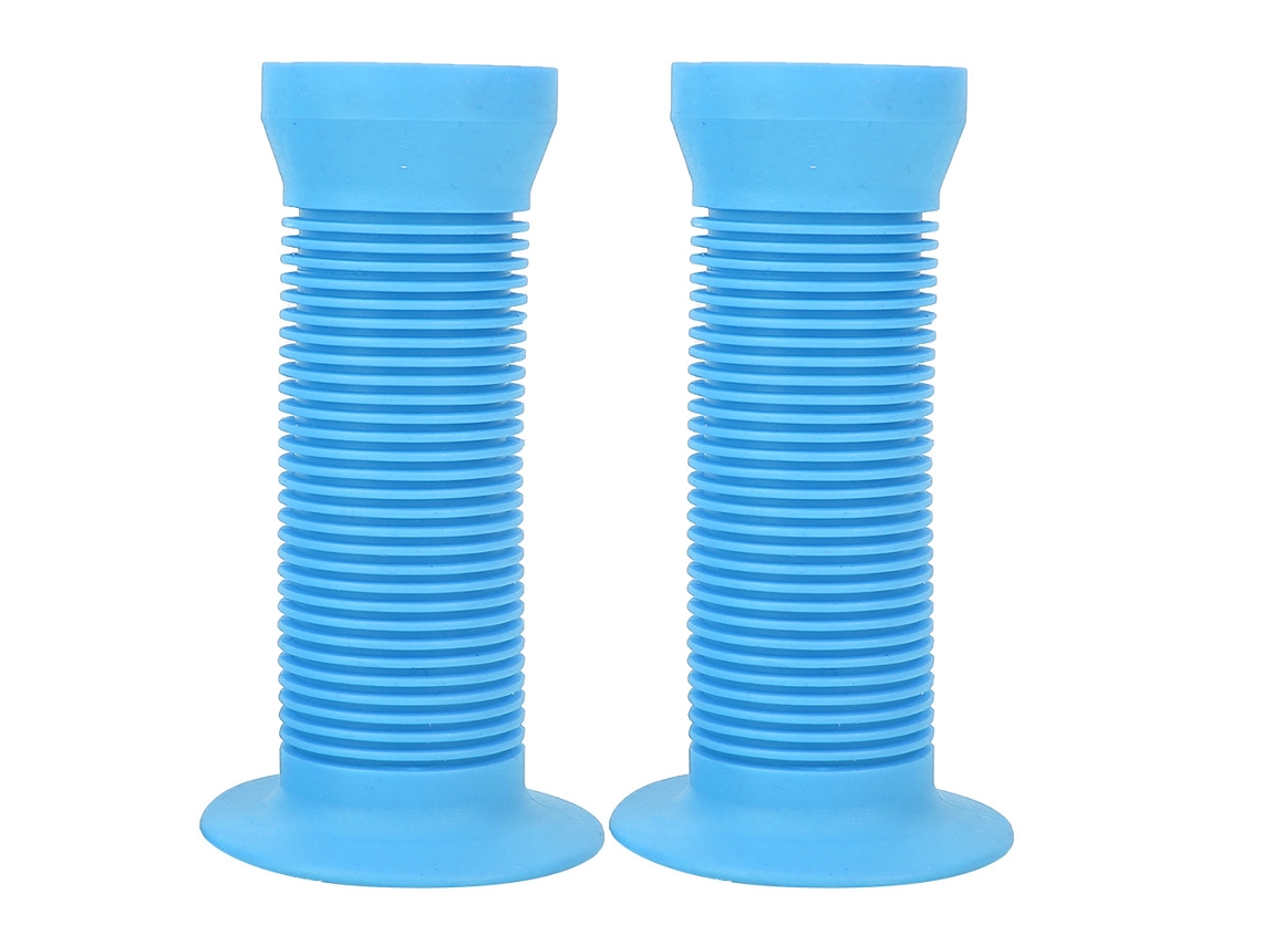 Empunhaduras antideslizantes para guidão de bicicleta, para crianças, com grips de bicicleta rosa e vermelho