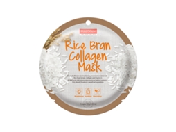 Máscara Facial Purederm De Colágeno De Farelo De Arroz, 18g