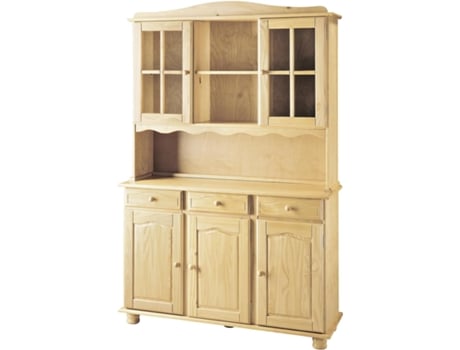 Armário 5 Portas Pinho Maciço MOBLIT Série Canet Medidas: 197X130X42 Cm Alturaxlarguraxprofundidade Cor Mel