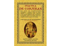 Livro Práctica De Conjurar de Luis da Conceiçao (Espanhol)