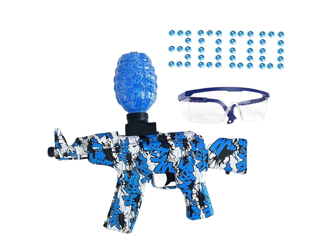 Pistola de Gel Elétrica 2026, Brinquedo com Balas de Água, Jogo de Tiro ao Alvo ao Ar Livre, Presente para Crianças