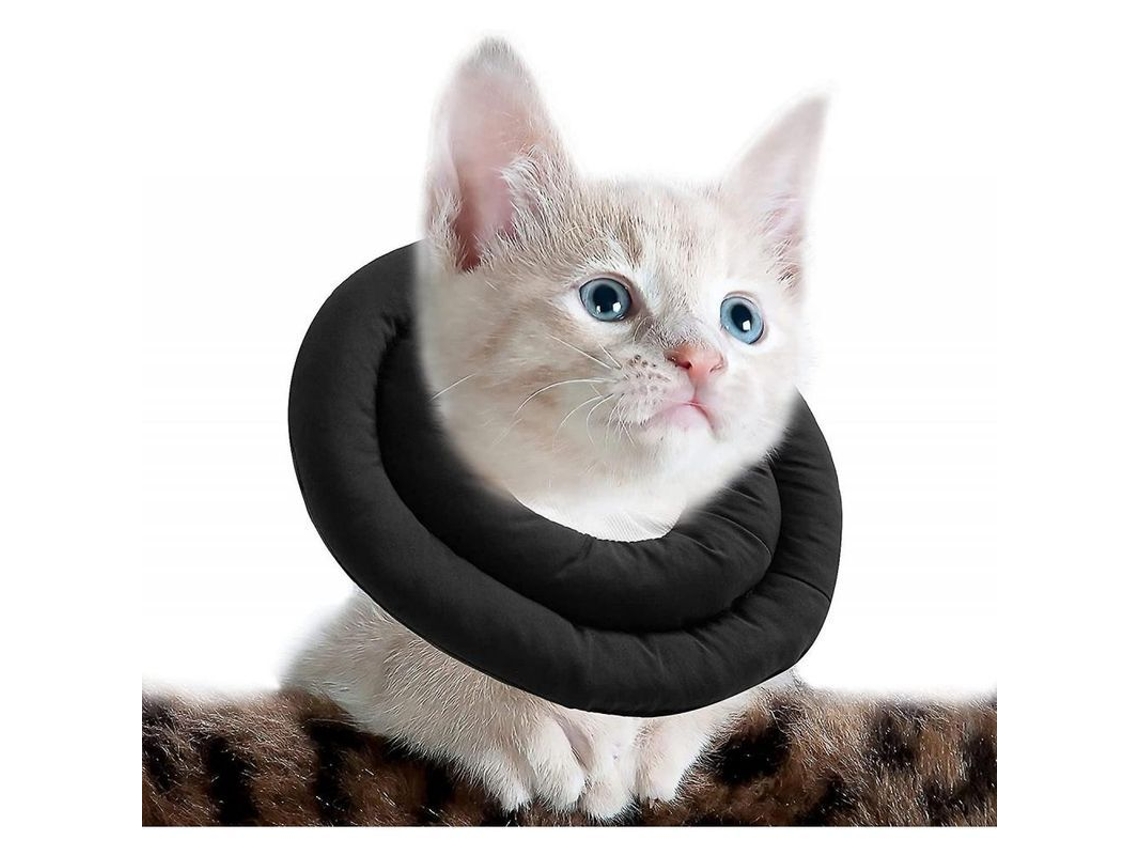 2026 collar Cónico Ajustável para Gatos com Relleno Macio Pós operatório Anti lameo Lavável Ykc