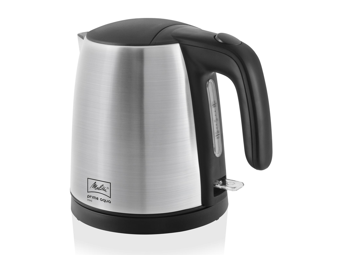 Melitta Prime Aqua Mini Chaleira Elétrica 1 L 2200 W Prateado
