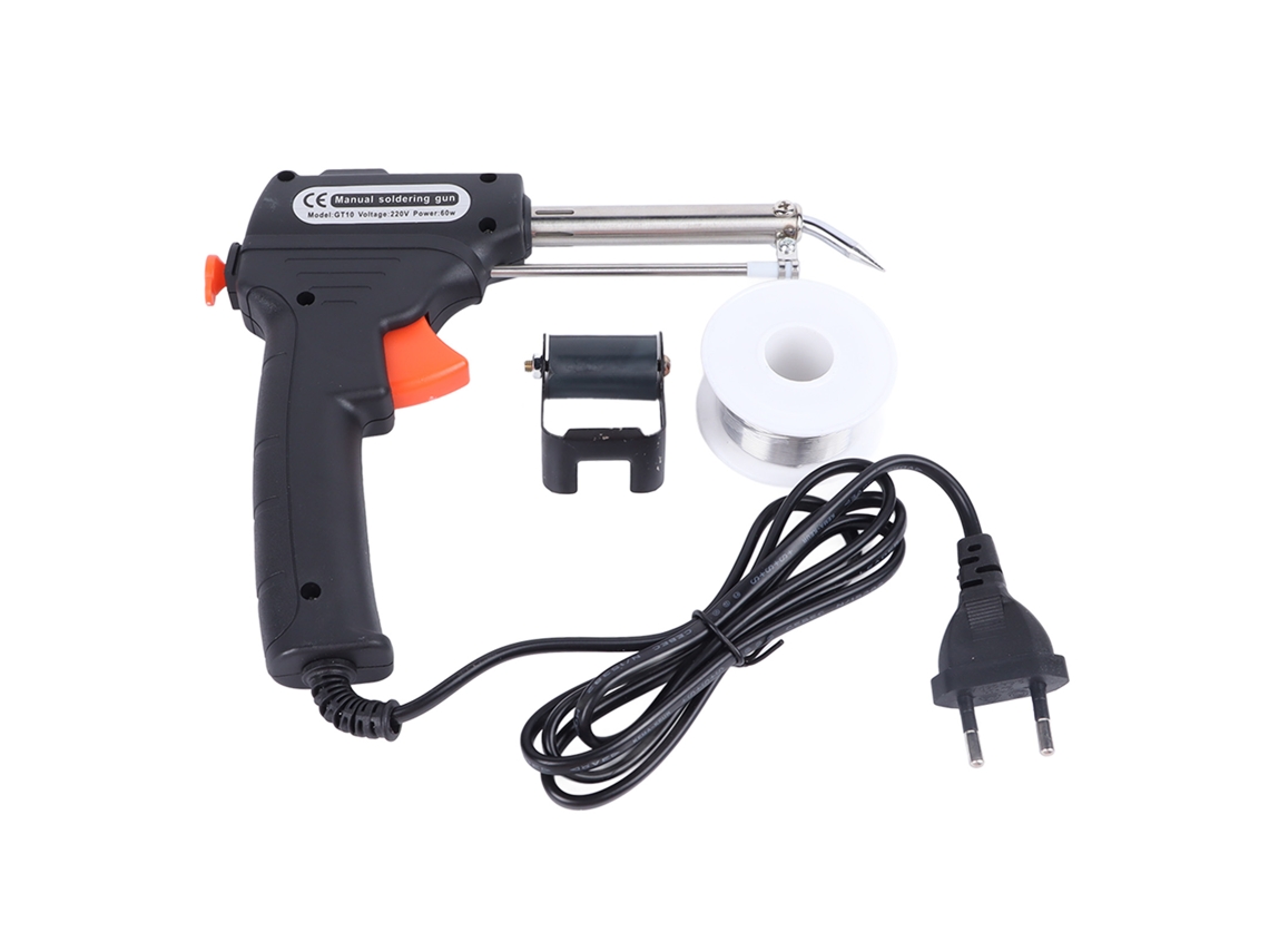 Ferro De Solda Manual De Tipo De Calor Interno De 60w, Equipado Com 50 Gramas De Fio De Solda