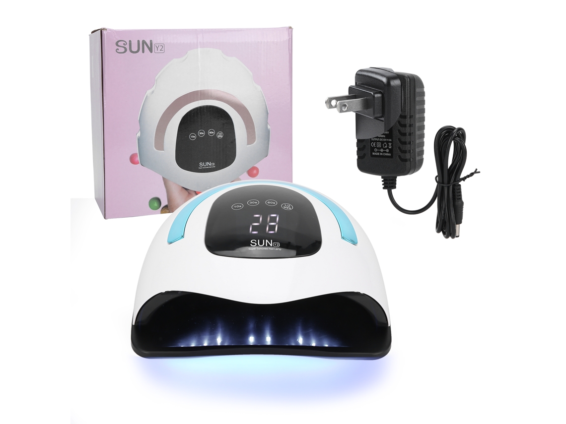 Máquina De Secado De Uñas Portátil 168w Lámpara Led Uv Para Esmalte Gel Herramienta De Manicuría