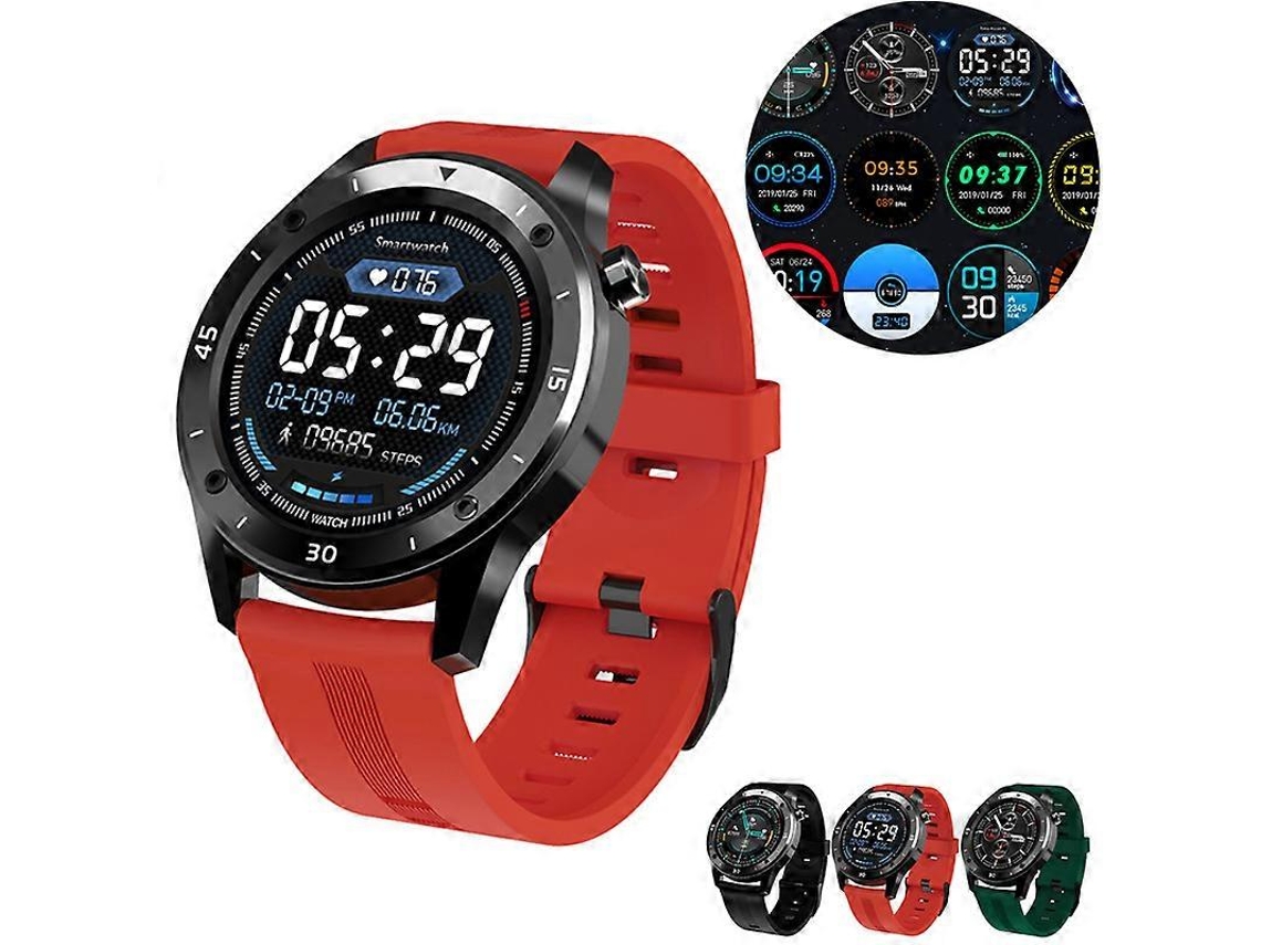Relógio Inteligente Fitness Bluetooth Dourado Feminino Com Monitor De Frequência Cardíaca.