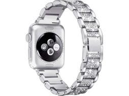Bracelete Apple Watch 40 mm WJS Prateado