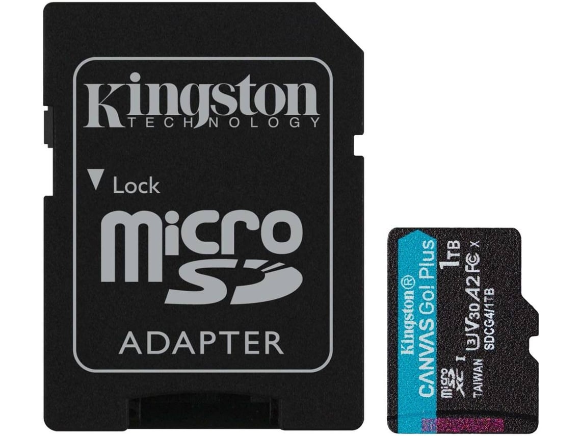 MSDXC Kingston Canvas Go+ G4 1TB +Adap