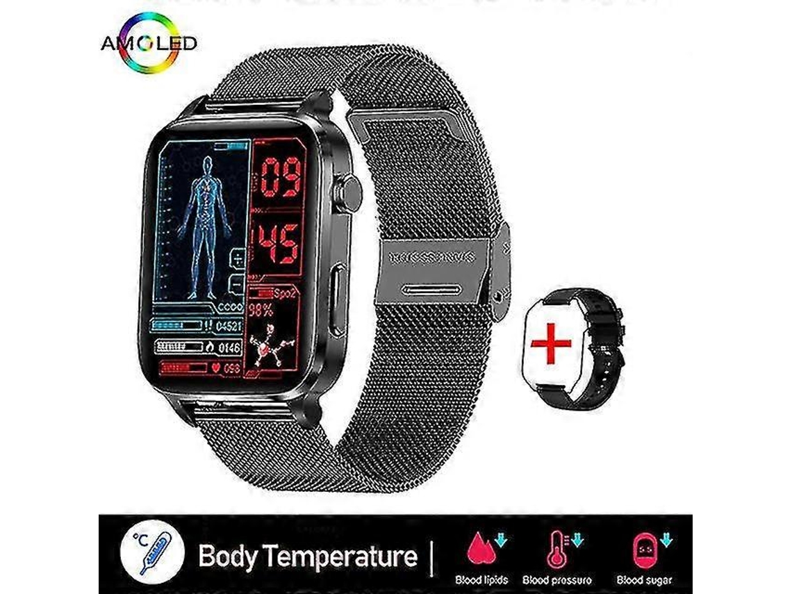 Relógio Inteligente Com Terapia A Laser, Tela Touch 1.7 Polegadas, Resistente À Água Ip68, Compatível Com Android E Ios