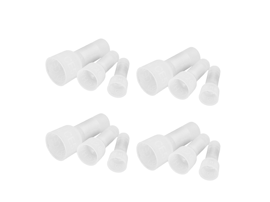 Kit Terminal De Crimpagem Nylon 300 Peças