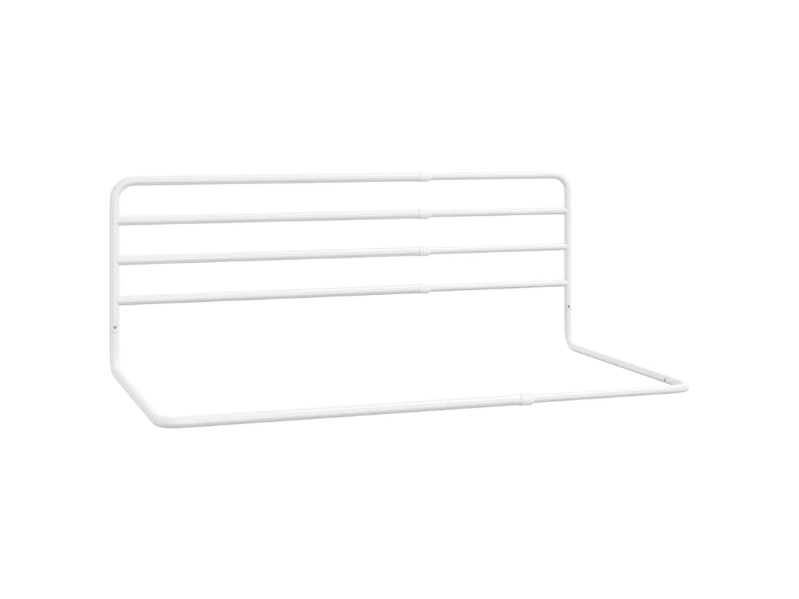 Bed Rail, Bed Rails Vidaxl Branco Ferro